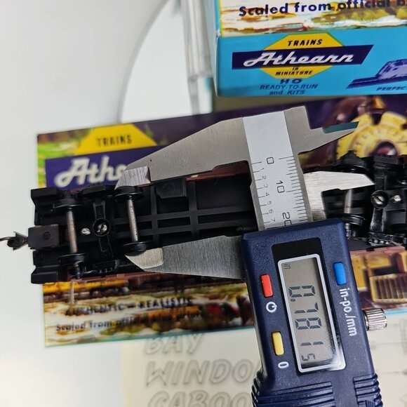 HO Athearn Ready To Run Train Box Cars 50ft 40ft Caboose Boxes Vintage Set Of 4 - Picture 8 of 14